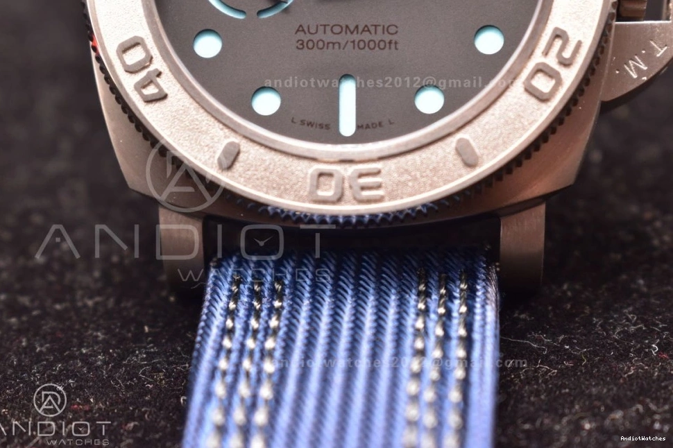 PAM985 TI Tit Submersible Cozy 997 NY Horn Blue Mike P VSF 1122